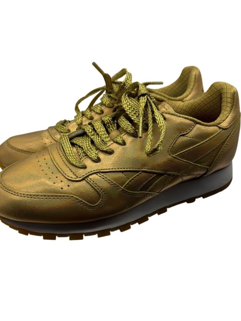 Limited Edition Metallic Gold Wonder Woman 1984 X Reebok Classics Shoes size 7